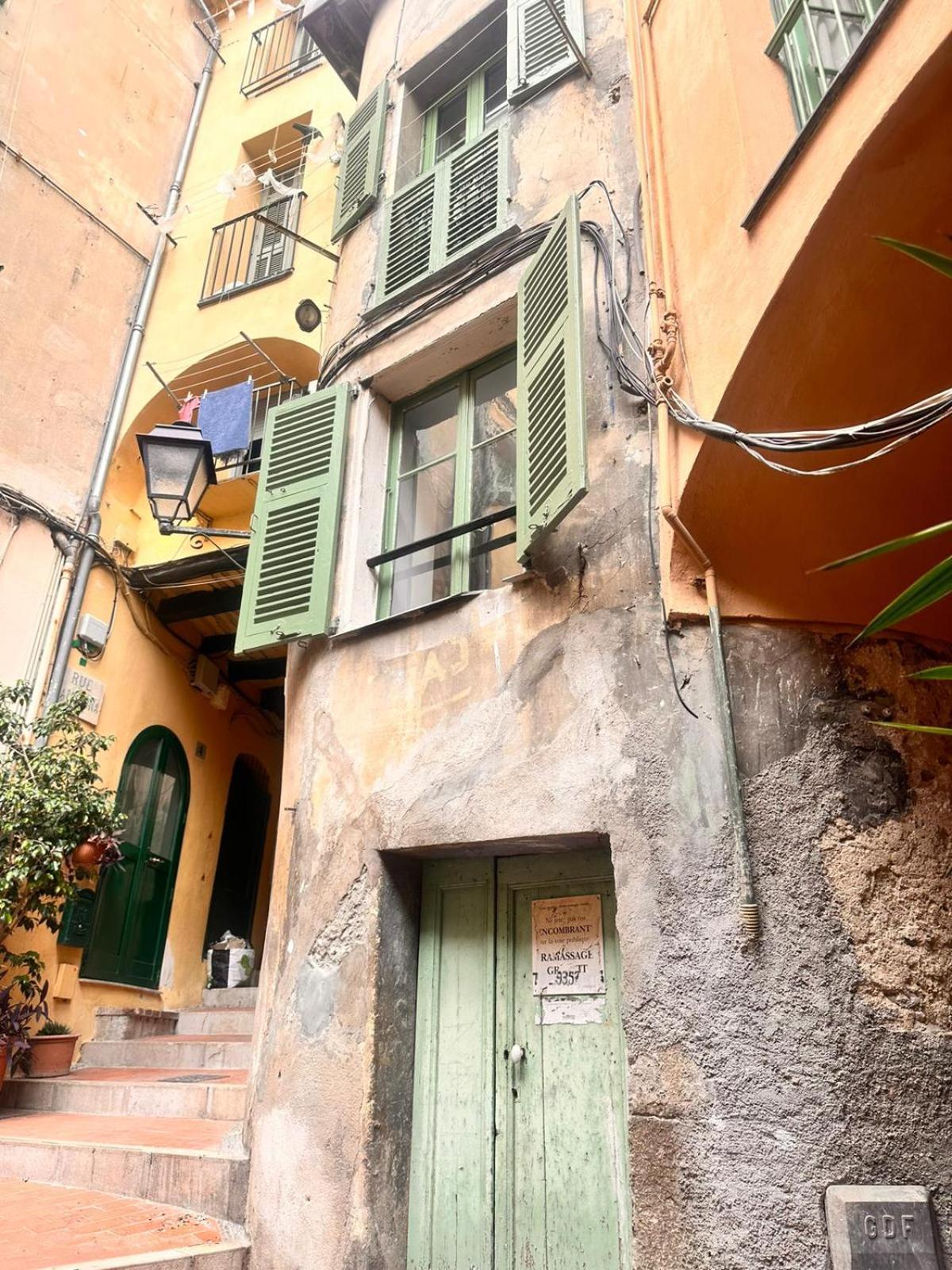 Maison De Ville Typique Mentonnaise Dış mekan fotoğraf